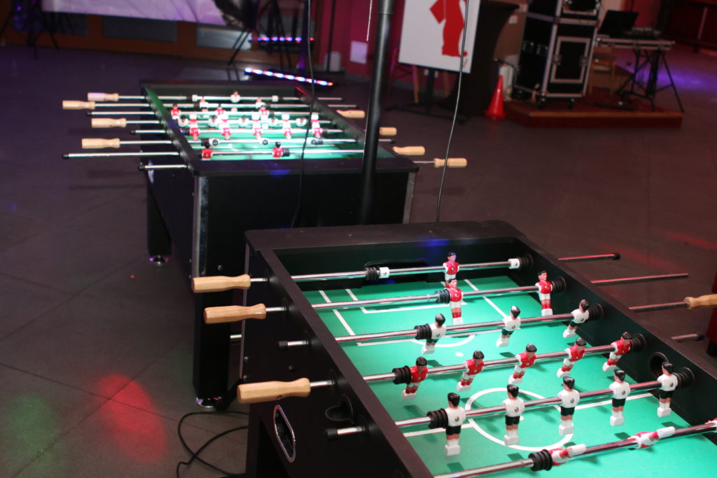 piłkarzyki, impreza integracyjna, zawody